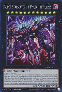 Super Starslayer TY-PHON - Sky Crisis (V.1 - Super Rare)