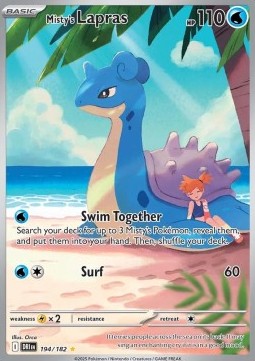 Misty's Lapras