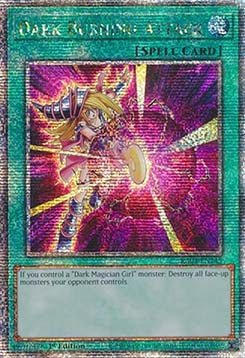 Dark Burning Attack (V.2 - Quarter Century Secret Rare)