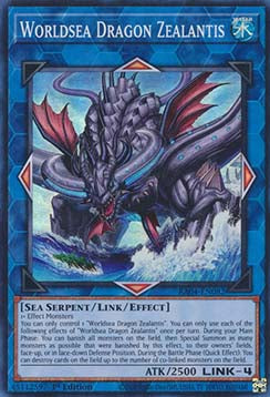 Worldsea Dragon Zealantis (V.1 - Super Rare)