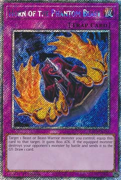 Horn of the Phantom Beast (V.1 - Platinum Secret Rare)