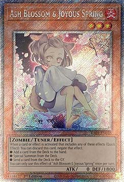 Ash Blossom & Joyous Spring (V.4 - Platinum Secret Rare)