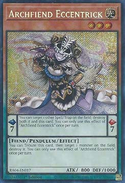 Archfiend Eccentrick (V.3 - Secret Rare)