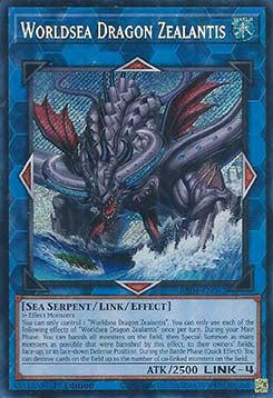 Worldsea Dragon Zealantis (V.3 - Secret Rare)