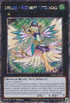 Lyrilusc - Assembled Nightingale (V.4 - Platinum Secret Rare)