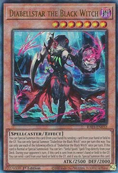 Diabellstar the Black Witch (V.6 - Ultimate Rare)