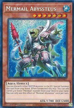 Mermail Abyssteus (V.3 - Secret Rare)
