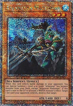 Atlantean Marksman (V.5 - Quarter Century Secret Rare)