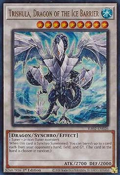 Trishula, Dragon of the Ice Barrier (V.2 - Ultra Rare)