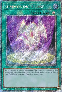 Summoning Curse (V.4 - Platinum Secret Rare)