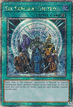 Six Samurai United (V.5 - Quarter Century Secret Rare)