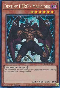 Destiny HERO - Malicious (V.6 - Collectors Rare)