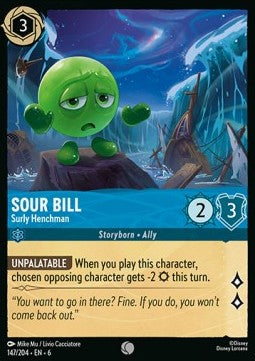 Sour Bill - Surly Henchman