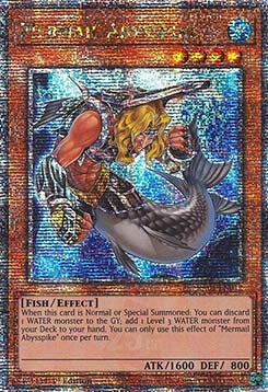 Mermail Abysspike (V.5 - Quarter Century Secret Rare)