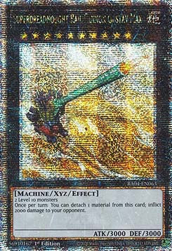 Superdreadnought Rail Cannon Gustav Max (V.5 - Quarter Century Secret Rare)