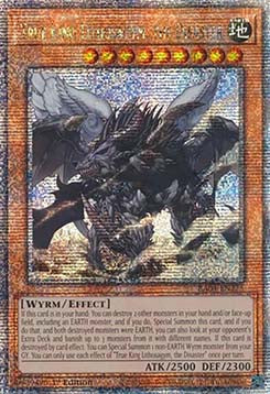 True King Lithosagym, the Disaster (V.2 - Quarter Century Secret Rare)