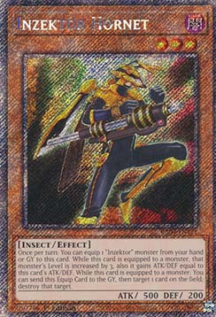 Inzektor Hornet (V.1 - Platinum Secret Rare)