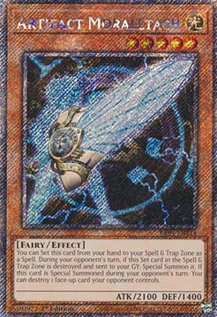 Artifact Moralltach (V.1 - Platinum Secret Rare)