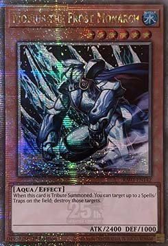 Mobius the Frost Monarch (V.2 - Quarter Century Secret Rare)