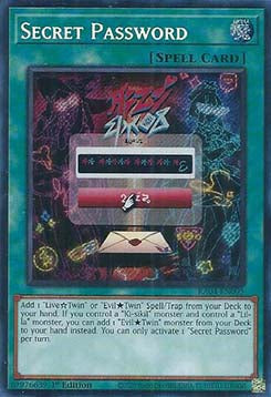 Secret Password (V.3 - Secret Rare)