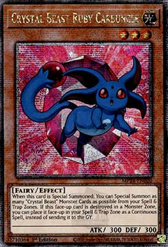 Crystal Beast Ruby Carbuncle