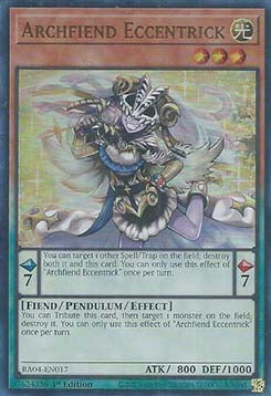 Archfiend Eccentrick (V.2 - Ultra Rare)