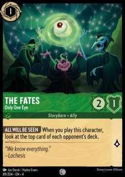 The Fates - Only One Eye