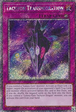 Tachyon Transmigration (V.1 - Platinum Secret Rare)
