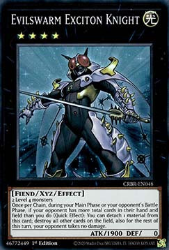 Evilswarm Exciton Knight (V.2 - Super Rare)