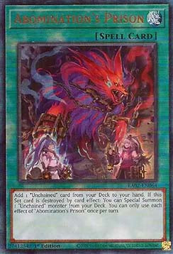 Abomination's Prison (V.7 - Ultimate Rare)