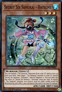 Secret Six Samurai - Hatsume (V.1 - Super Rare)