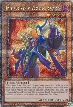 Infernity Archfiend (V.2 - Quarter Century Secret Rare)