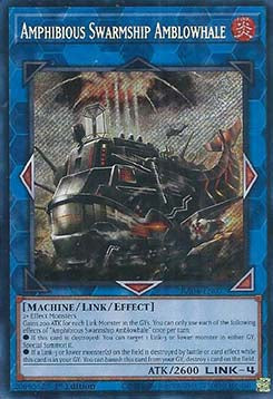 Amphibious Swarmship Amblowhale (V.3 - Secret Rare)