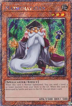 Mathematician (V.1 - Platinum Secret Rare)