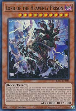 Lord of the Heavenly Prison (V.1 - Super Rare)