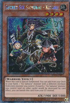 Secret Six Samurai - Kizaru (V.4 - Platinum Secret Rare)