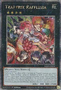Traptrix Rafflesia (V.5 - Quarter Century Secret Rare)