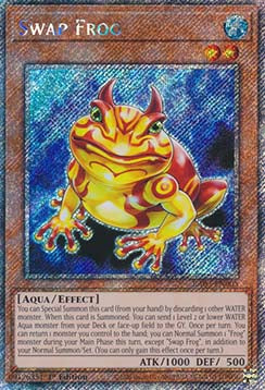 Swap Frog (V.4 - Platinum Secret Rare)