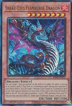 Snake-Eyes Flamberge Dragon (V.6 - Ultimate Rare)