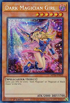 Dark Magician Girl (V.1 - Secret Rare)