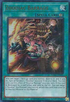 Zoodiac Barrage (V.2 - Ultra Rare)