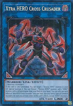 Xtra HERO Cross Crusader (V.3 - Secret Rare)