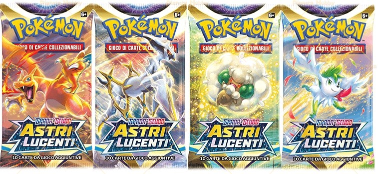 Astri Lucenti 4 Buste 10 Carte Artwork Set (ITA)