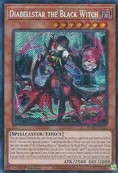 Diabellstar the Black Witch (V.3 - Secret Rare)