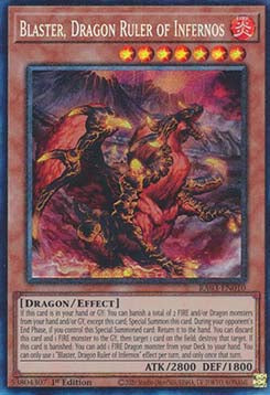 Blaster, Dragon Ruler of Infernos (V.6 - Collectors Rare)
