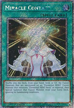 Miracle Contact (V.1 - Platinum Secret Rare)