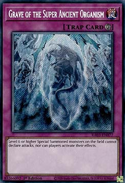 Grave of the Super Ancient Organism (V.3 - Secret Rare)