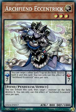Archfiend Eccentrick (V.6 - Collectors Rare)