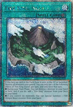 Fire King Island (V.5 - Quarter Century Secret Rare)