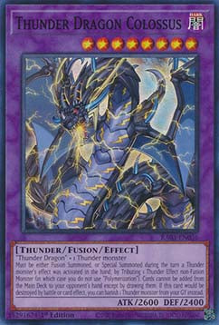 Thunder Dragon Colossus (V.1 - Super Rare)